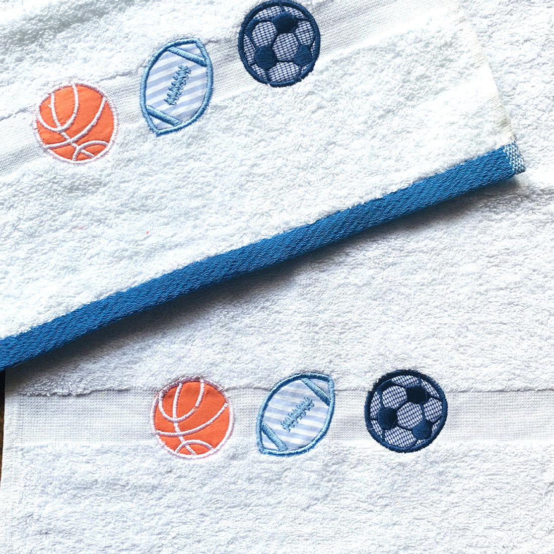 Sports Balls Themed Hand towels