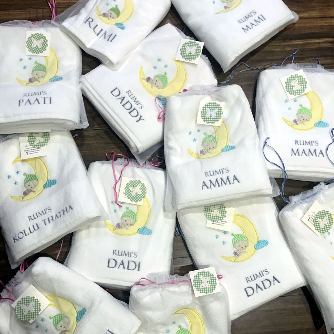 Baby Shower Returns 10 pcs - Over the Moon