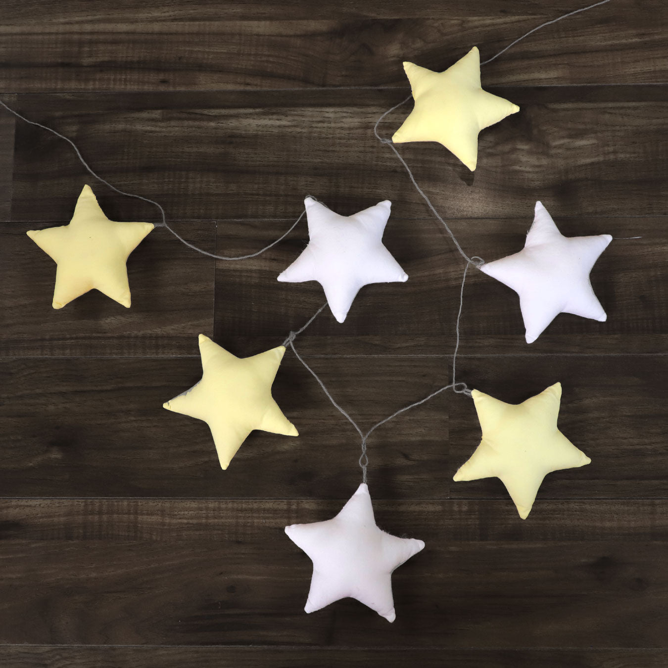 Star Bunting for Kids - Yellow