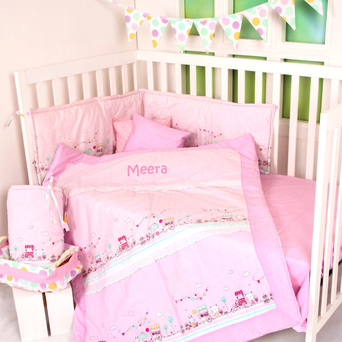 Fun Fair Baby Cot Set