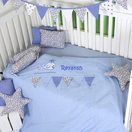 Counting Fish Baby Cot Set