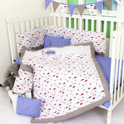 Vroom We Go Baby Cot Set