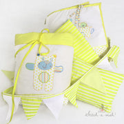 Cuddly Teddy Quilt and Bumper Set