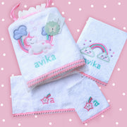 Unicorn Love - 4 pc Baby Bath Collection