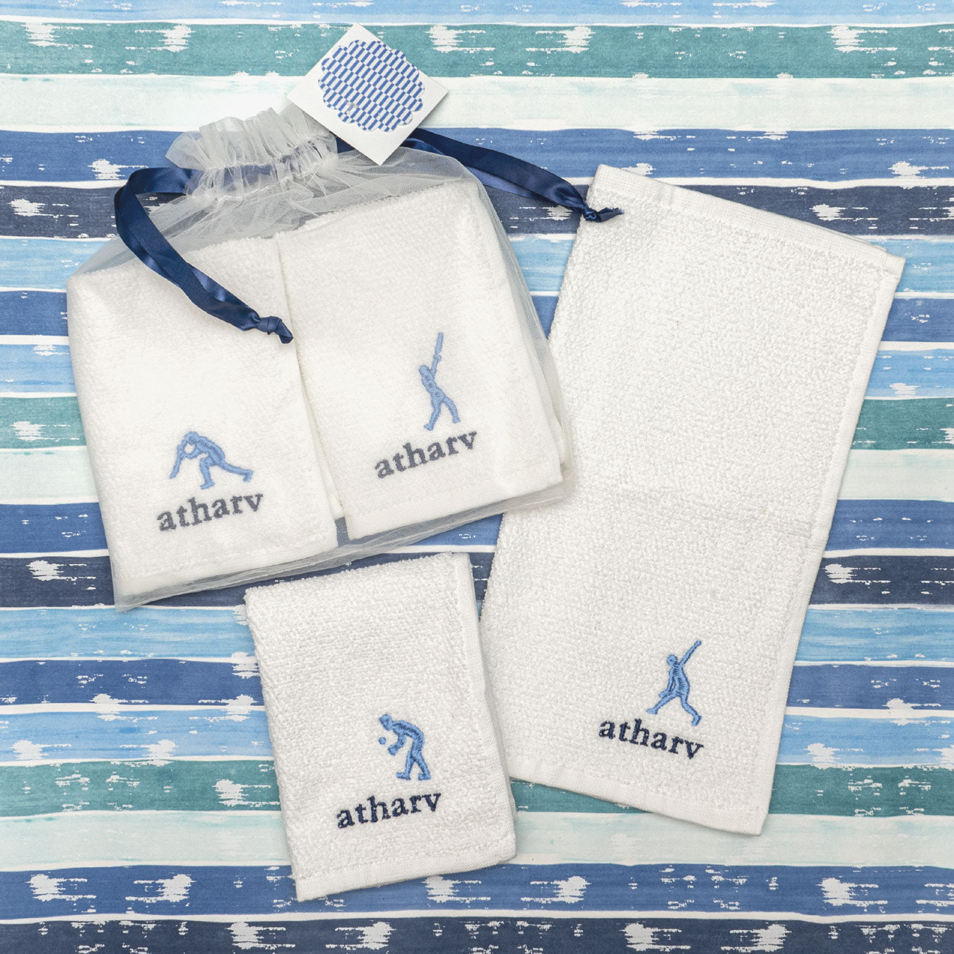 I love Cricket Face Towels