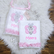 Beautiful Butterfly Baby Bath towel