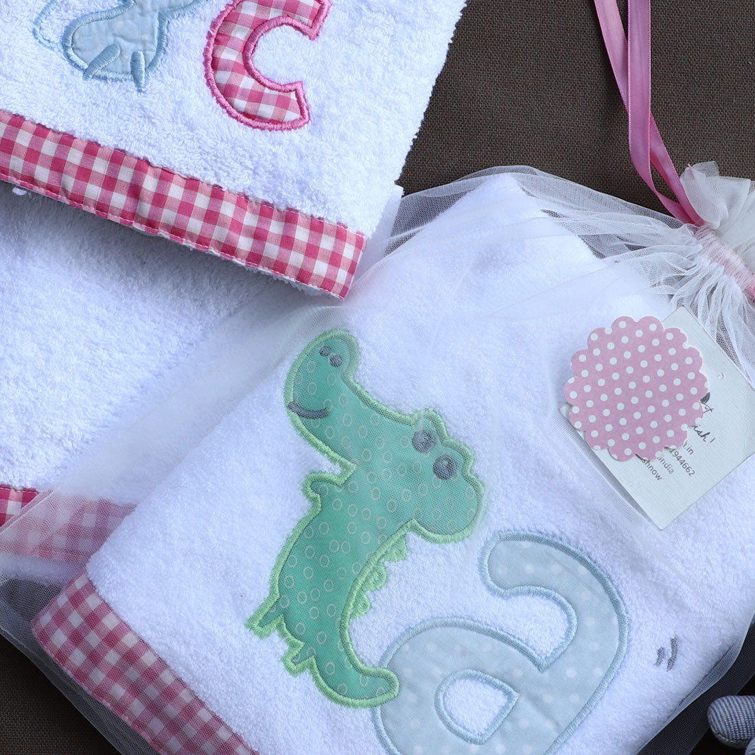 ABC Time Baby towel set