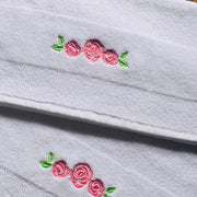 Rose 4 pc Workout Hand Towel Set