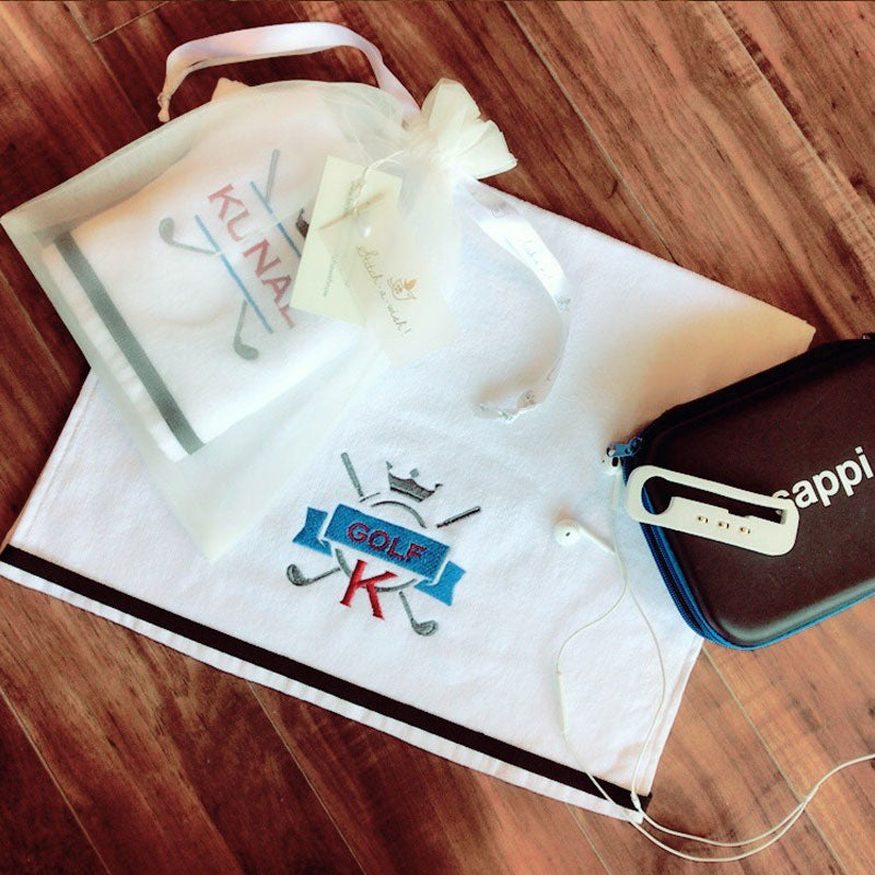 I love Golf Hand Towels