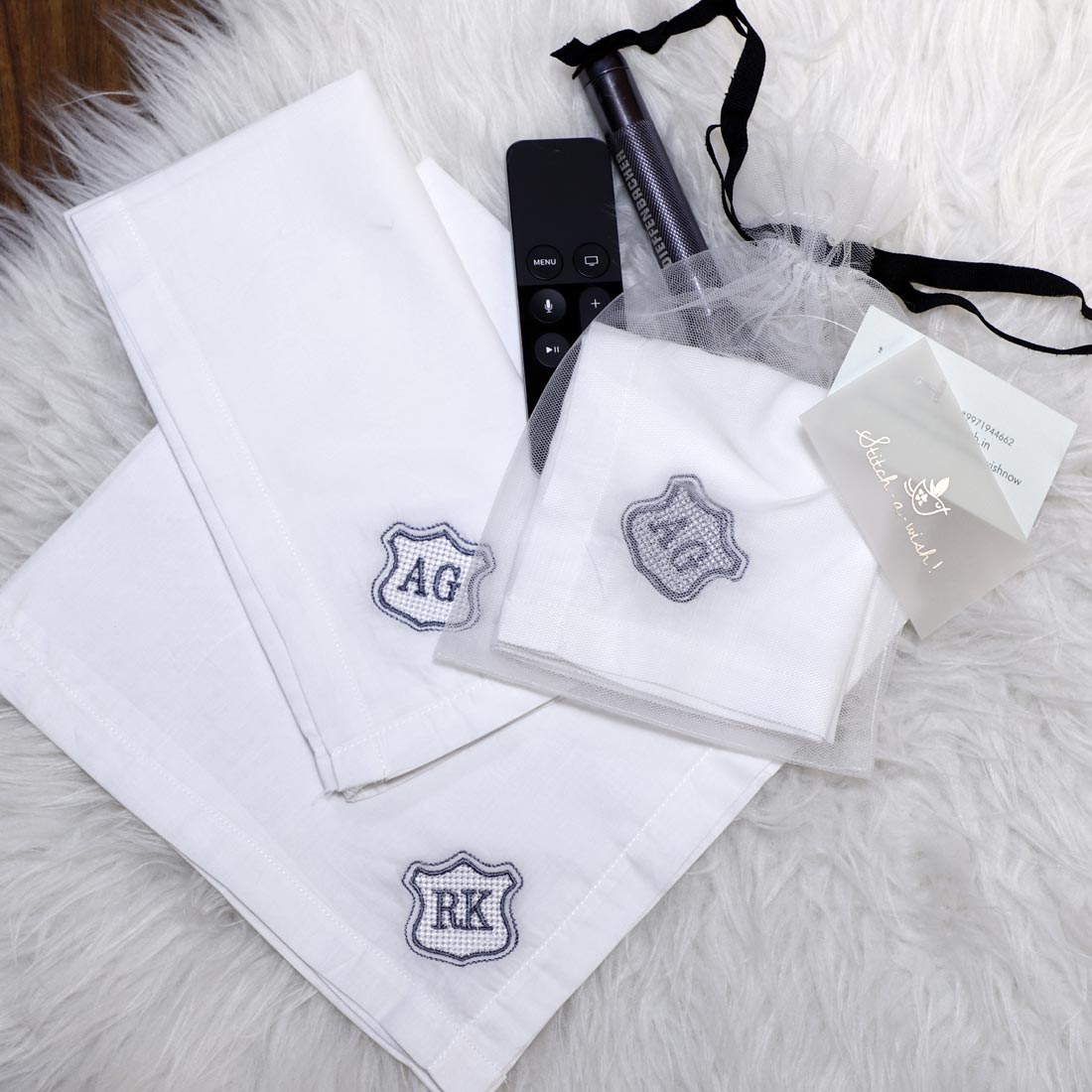 Luxe Voile Handkerchiefs Set