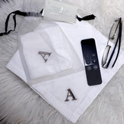 Luxe Voile Handkerchief Single Initial