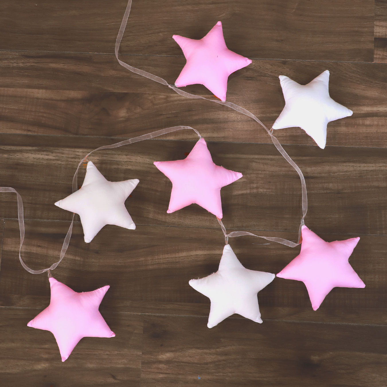 Star Bunting for Kids - Pink