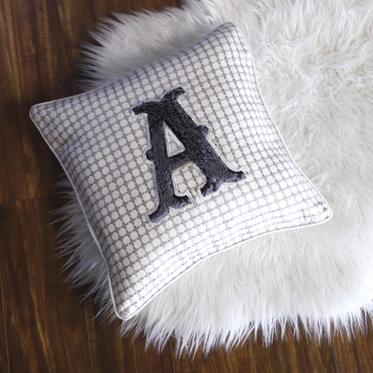 Furry Letter Fun Kids Cushion
